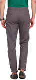 Ennoble Slim Fit Men's Grey Trousers