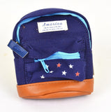 Enwraps Utility Pouch America Miniature Bag Abstract Art Cloth Pencil Box