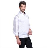 Eprilla Solid V-neck Casual Men's Sweater
