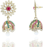 Forever Carat Elegant Alloy Jhumki Earring