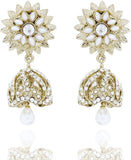 Forever Carat Elegant Jewel Alloy Jhumki Earring
