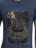 Fritzberg Graphic Print Men's Round Neck T-Shirt