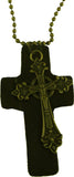 Eshoppee Jesus Christ Gold Finish Alloy Necklace