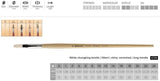 Escoda Filbert Paint Brushes