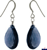 Pearl Paradise Hydro Rhodium Quartz Silver Dangle Earring