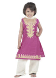 Nut Khut Embroidered Kurta & Churidar