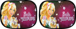 AdroitZ Exclusive Barbie Doll Sunshade / curtain (set of 2) for Honda city type 3 Sun Shade For Honda City