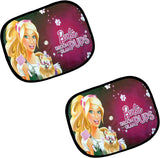 AdroitZ Exclusive Barbie Doll Sunshade / curtain (set of 2) for Tata Safari Dicor Sun Shade For Tata Safari