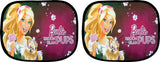 AdroitZ Exclusive Barbie Doll Sunshade / curtain (set of 2) for Tata Safari Dicor Sun Shade For Tata Safari