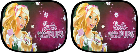 AdroitZ Exclusive Barbie Doll Sunshade / curtain (set of 2) for Tata Indica small type 2 Sun Shade For Tata Indica