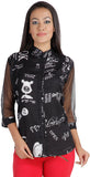 Fabpoppy Women's Printed Casual Shirt