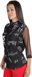 Fabpoppy Women's Printed Casual Shirt