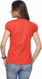 Fabpoppy Women's Solid Casual Shirt