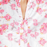 Fabpoppy Women's Floral Print Casual Shirt