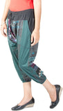 Fabpoppy Women's Multicolor Capri
