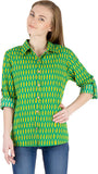 Famous by Payal Kapoor Women's Printed Casual Shirt