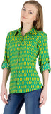 Famous by Payal Kapoor Women's Printed Casual Shirt