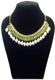 FashBlush Forever Gold Chain Gemstone Alloy Necklace
