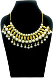 FashBlush Forever Beautiful White Bead Alloy Necklace