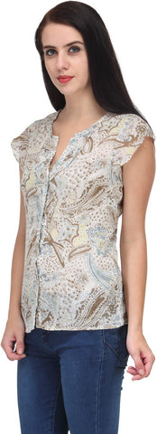 BPT Women's Printed Casual Shirt