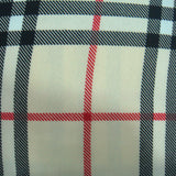 @Story @@ Home Checkered Double Dohar White@
