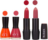 RYTHMX FB NAIL POLISHES BLACK LIPSTICKS IMPORTANT COMBO 55
