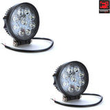Favourite BikerZ FBZ ROUND 9LED 61 Cast Iron Front Fog Lamp Unit