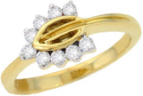 Fullcutdiamond FCDR1569R Yellow Gold Diamond 18K Yellow Gold 18 K Ring