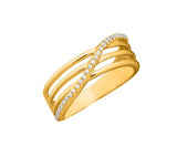 Fullcutdiamond FCDR5492R Yellow Gold Diamond 18K Yellow Gold 18 K Ring