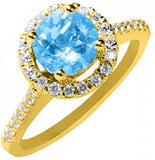 Fullcutdiamond FCDR6283R Yellow Gold Diamond 18K Yellow Gold 18 K Ring