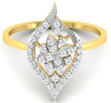 Fullcutdiamond FCDR7821R Yellow Gold Diamond 18K Yellow Gold 18 K Ring