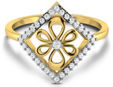 Fullcutdiamond FCDR7836R Yellow Gold Diamond 18K Yellow Gold 18 K Ring