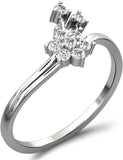 Fullcutdiamond FCDR7851R White Gold Diamond 18K White Gold 18 K Ring