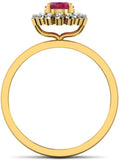 Fullcutdiamond FCDR8260R Yellow Gold Diamond 18K Yellow Gold 18 K Ring