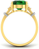 Fullcutdiamond FCDR8274R Yellow Gold Diamond 18K Yellow Gold 18 K Ring
