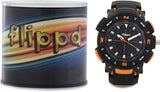 Flippd FDRBB1814 Fibre Analog Watch  - For Men