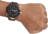 Flippd FDRBB1814 Fibre Analog Watch  - For Men