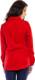 Femninora Women's Solid Casual, Formal Shirt