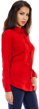 Femninora Women's Solid Casual, Formal Shirt