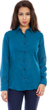 Femninora Women's Solid Casual, Formal Shirt