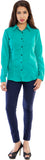 Femninora Women's Solid Casual, Formal Shirt