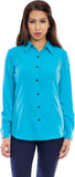 Femninora Women's Solid Casual, Formal Shirt