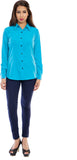 Femninora Women's Solid Casual, Formal Shirt