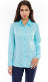 Femninora Women's Solid Casual, Formal Shirt