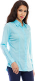 Femninora Women's Solid Casual, Formal Shirt