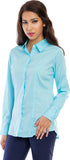 Femninora Women's Solid Casual, Formal Shirt