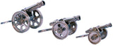Sovam International Pure 3 Piece Handicraft Canon Set Gift Showpiece  -  6 cm