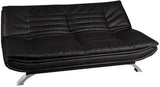 FabHomeDecor Fabric Double Sofa Bed