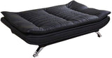 FabHomeDecor Fabric Double Sofa Bed