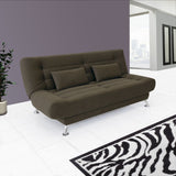 FabHomeDecor Fabric Double Sofa Bed